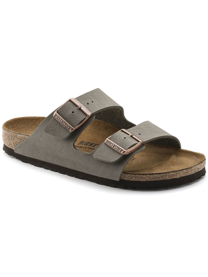 Birkenstock Arizona Birkibuc N Stone Sandals Fall 2026 | STONE