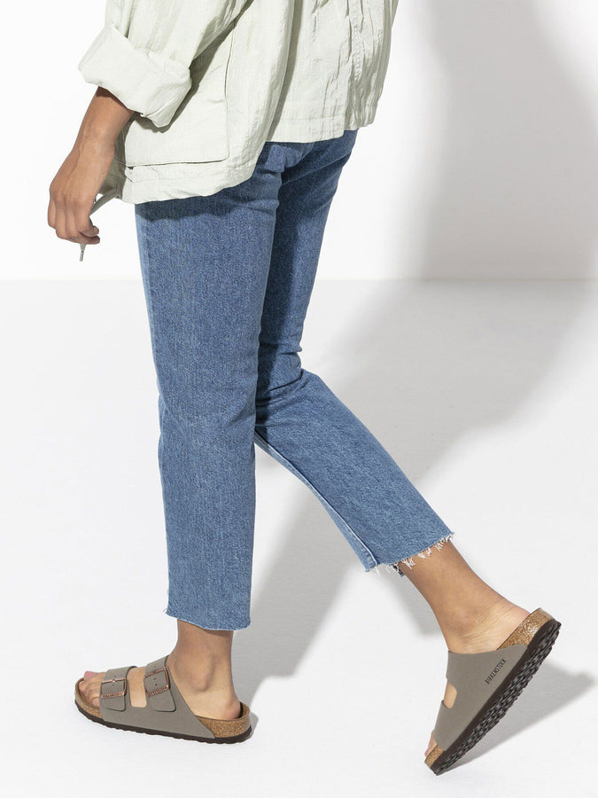 Birkenstock Arizona Birkibuc N Stone Sandals Fall 2026 | STONE