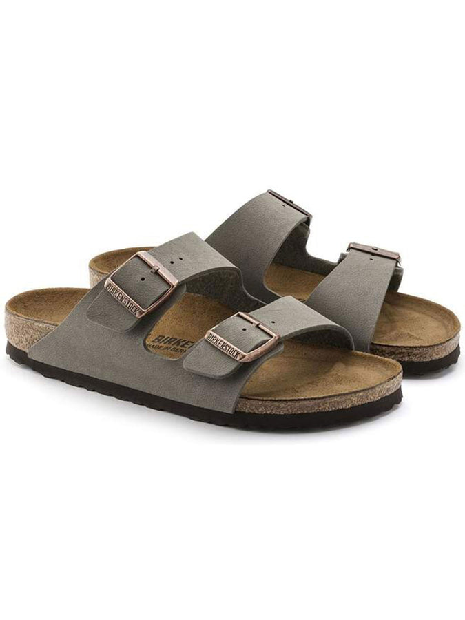 Birkenstock Arizona Birkibuc R Stone Sandals Spring 2026 | STONE