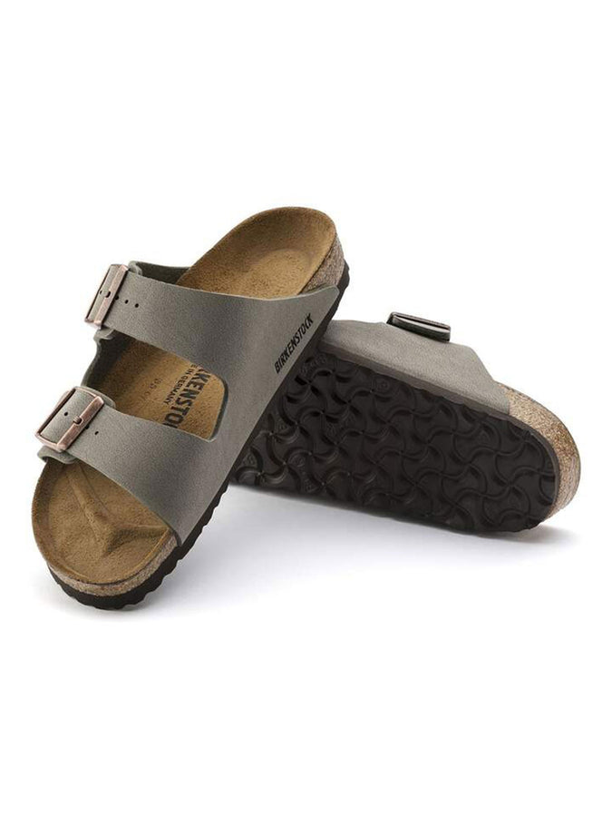 Birkenstock Arizona Birkibuc N Stone Sandals Spring 2026 | STONE