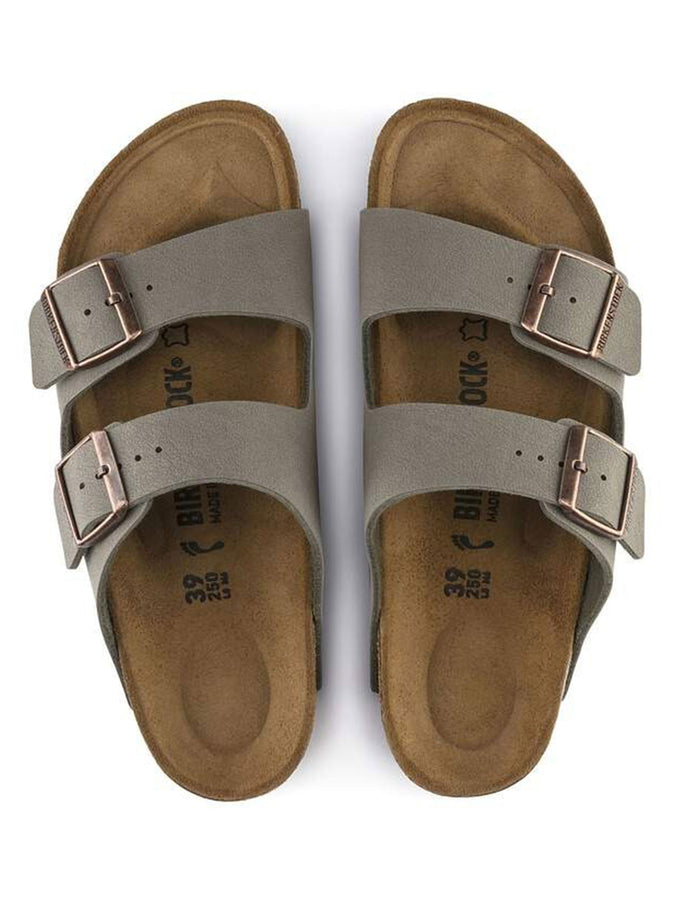 Birkenstock Arizona Birkibuc N Stone Sandals Spring 2026 | STONE