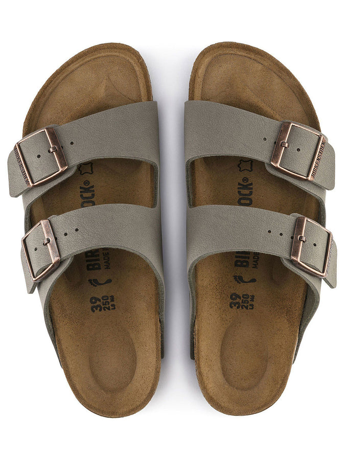 Birkenstock Arizona Birkibuc N Stone Sandals Fall 2026 | STONE