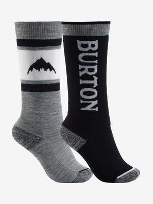 Burton Weekend Midweight 2 Pack Snowboard Socks 2025