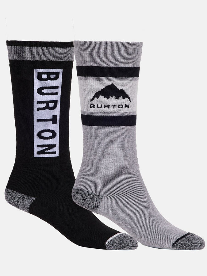 Burton Weekend Midweight 2 Pack Socks Winter 2025 | TRUE BLACK (001)