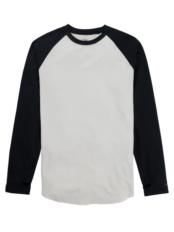 Burton Roadie Tech Midweight First Layer T-Shirt Winter 2026 | STOUT WHITE/TRUE BLACK (H51)