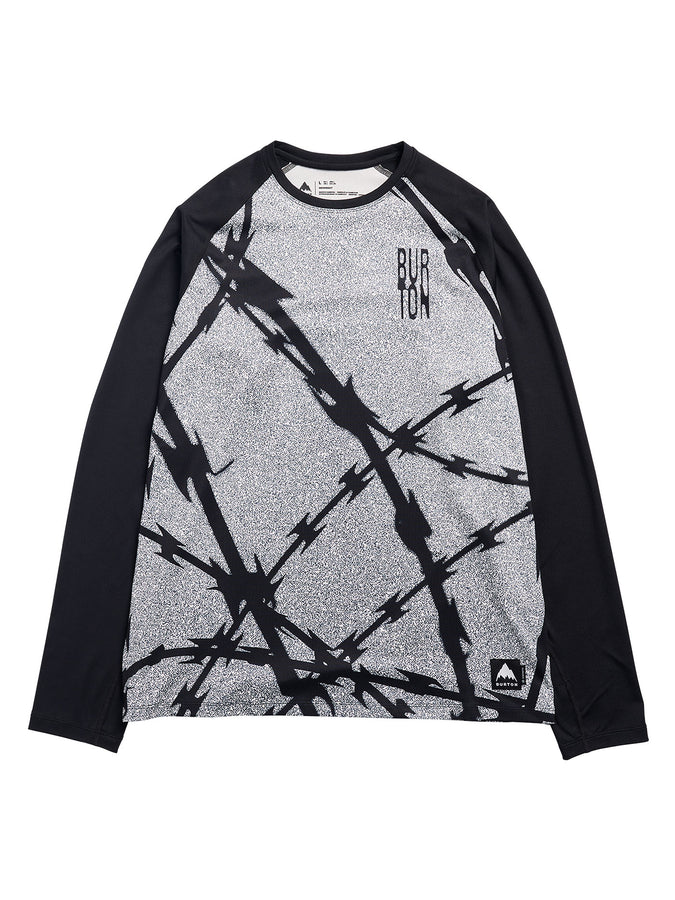 Burton Roadie Base Layer Tech Long Sleeve T-Shirt Winter 2027| BAD DOG/TRUE BLACK (FCY)