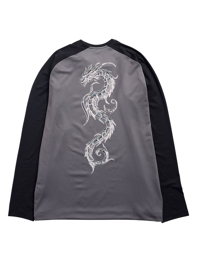 Burton Roadie Base Layer Tech Long Sleeve T-Shirt Winter 2027 | DRAGON/TRUE BLACK (FD6)
