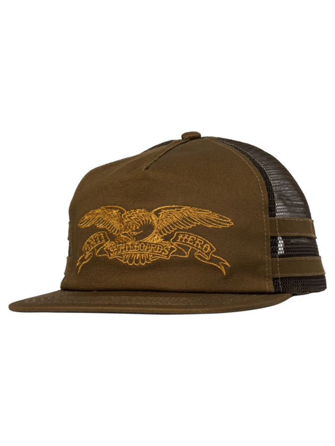 Anti-Hero Basic Eagle Snapback Hat | BROWN/MEDIUM BROWN