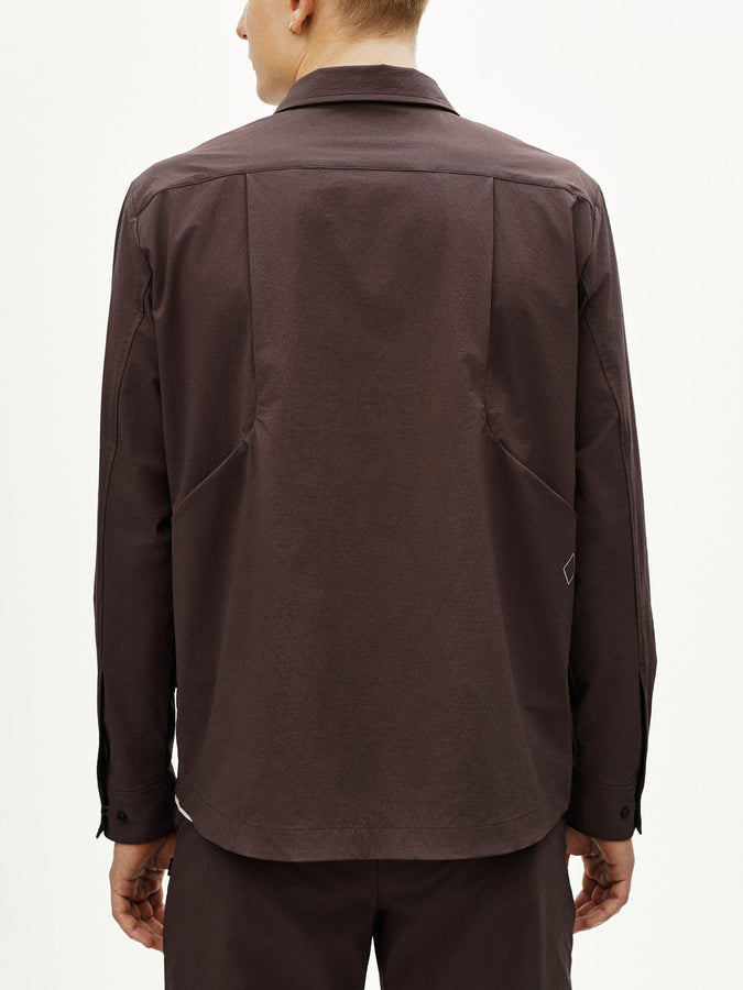 Pas Normal Studios Off-Race Tech Overshirt Jacket Spring 2026 | DARK PURPLE