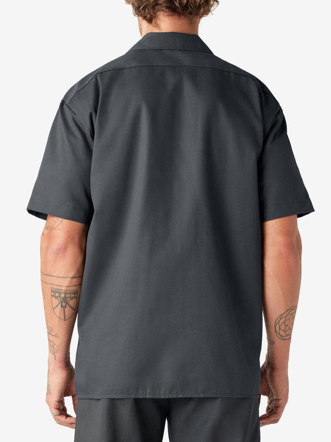Dickies Work Short Sleeve Buttondown shirt Spring 2025 | CHARCOAL (0CH)
