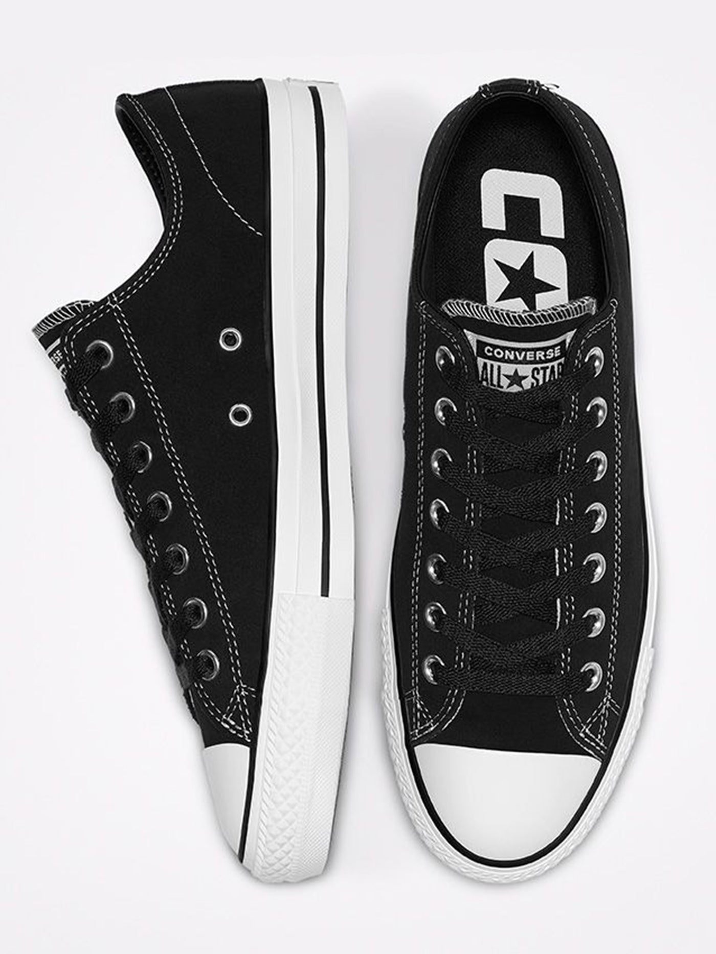 Converse Chuck Taylor All Star OX Black/Black/White Shoes