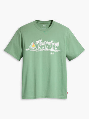 Levis Relaxed Fit Sailboat Scenic 2 T-Shirt Spring 2024