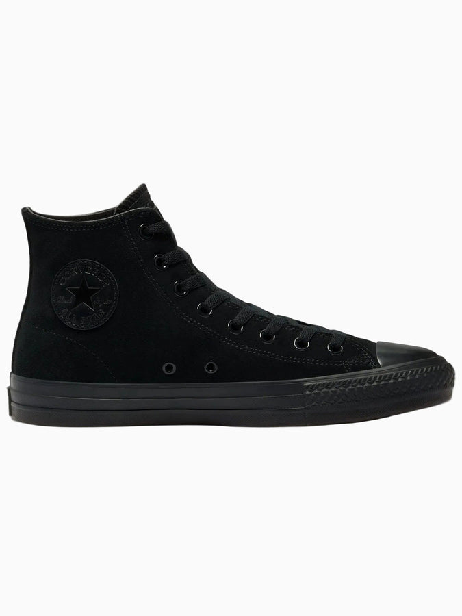 Converse Cons CTAS Pro Suede Hi Black/Black Shoes Fall 2026 | BLACK/BLACK/BLACK