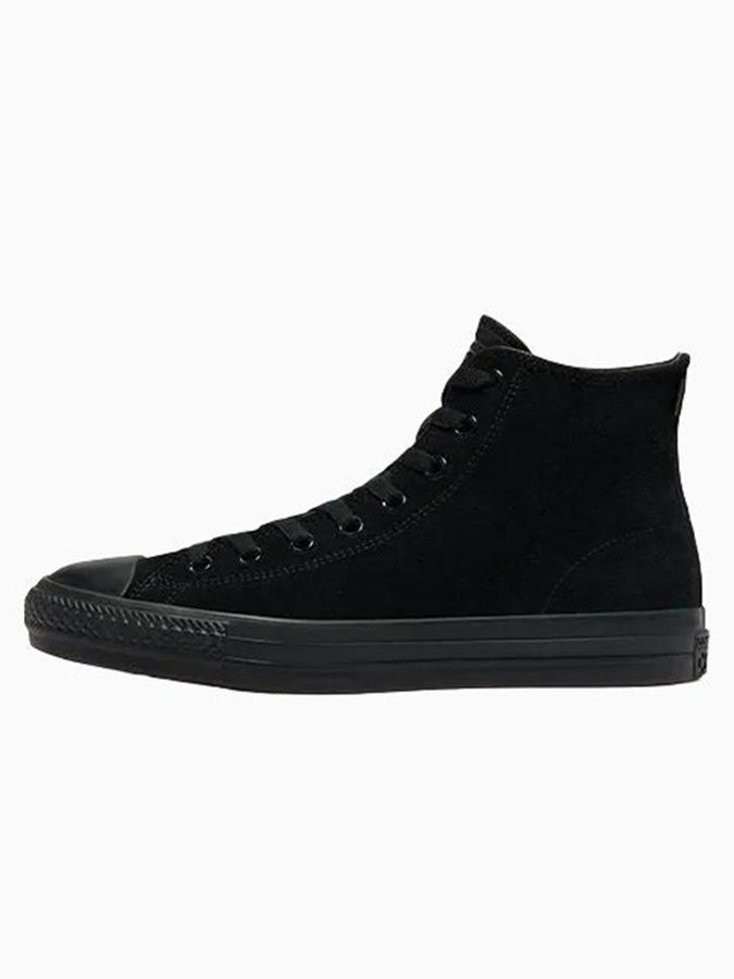 Converse Cons CTAS Pro Suede Hi Black/Black Shoes Fall 2026 | BLACK/BLACK/BLACK