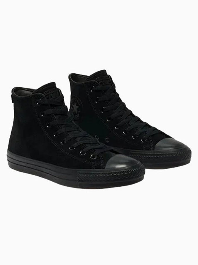 Converse Cons CTAS Pro Suede Hi Black/Black Shoes Fall 2026 | BLACK/BLACK/BLACK