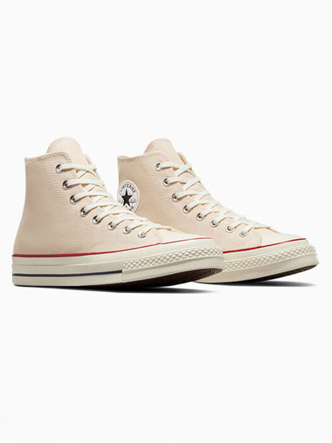 Converse Chuck 70 Canvas Hi Parchement/Garnet/Egret Shoes | PARCHEMENT/GARNET/EGRET