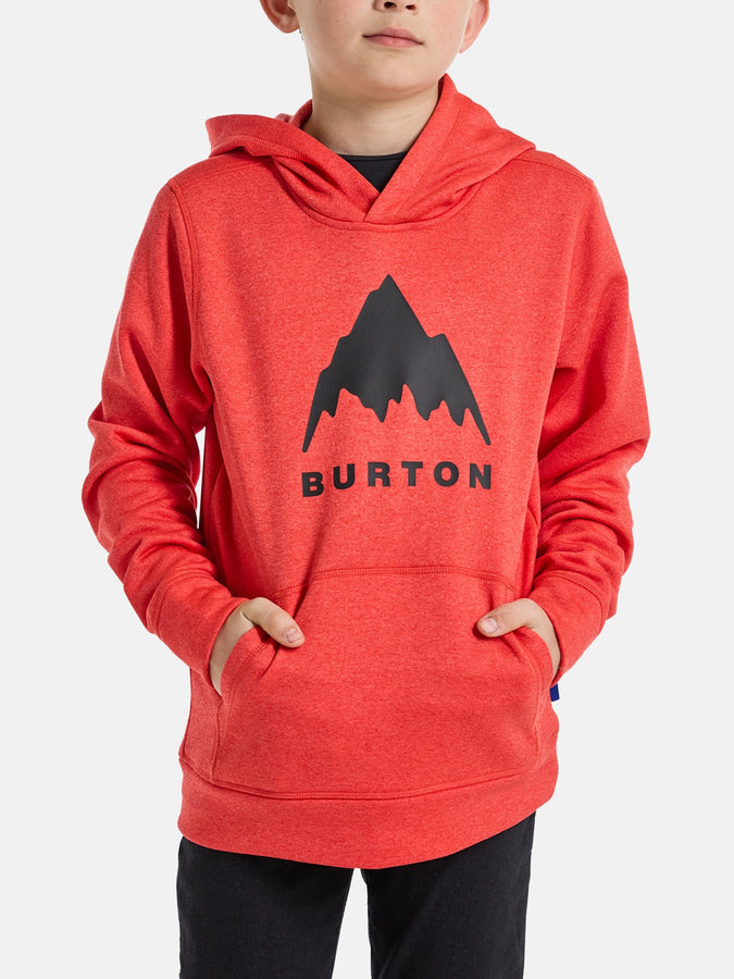 Burton Oak Boys 7-14 Hoodie | TOMATO HEATHER (601)