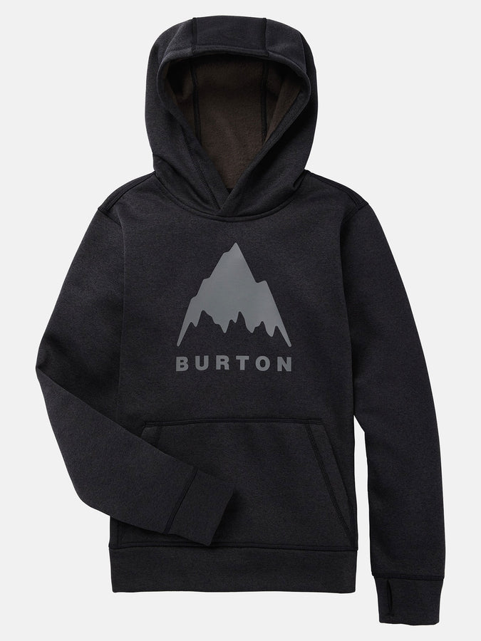 Burton Oak Hoodie Fall 2025 | TRUE BLACK HEATHER (A30)