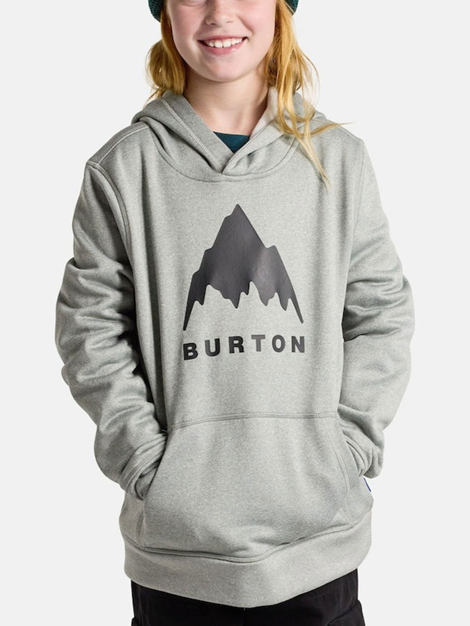 Burton Oak Hoodie Fall 2025 | GREY HEATHER (A38)