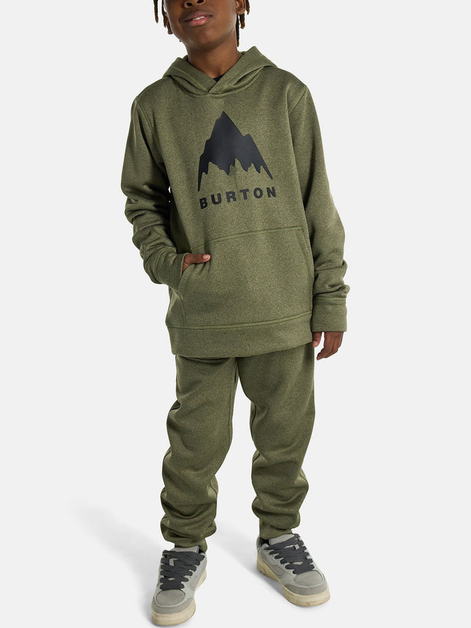 Burton Oak Hoodie Fall 2025 | FOREST MOSS HEATHER (BBU)