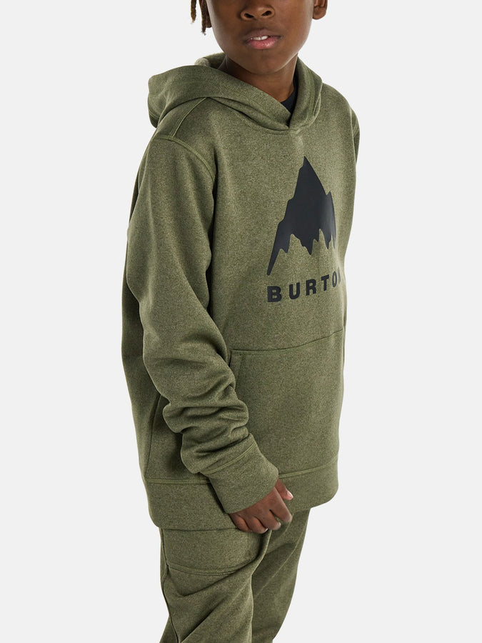 Burton Oak Hoodie Fall 2025 | FOREST MOSS HEATHER (BBU)