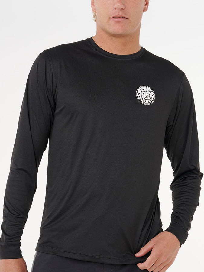 Rip Curl Icons Of Surflite Long Sleeve Rashguard Spring 2026 | BLACK (0090)