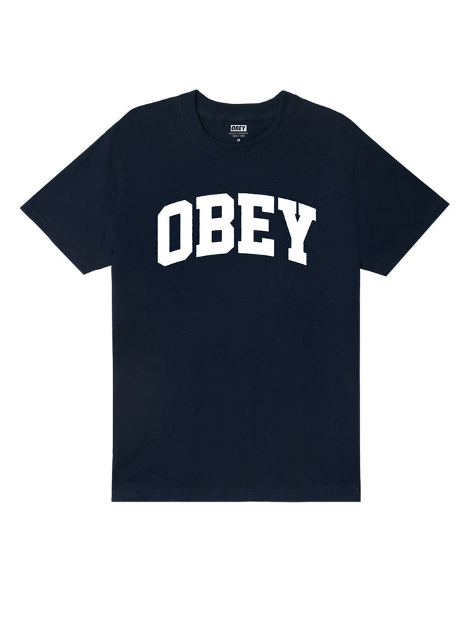 Obey Collegiate T-Shirt Spring 2026 | NAVY (NVY)