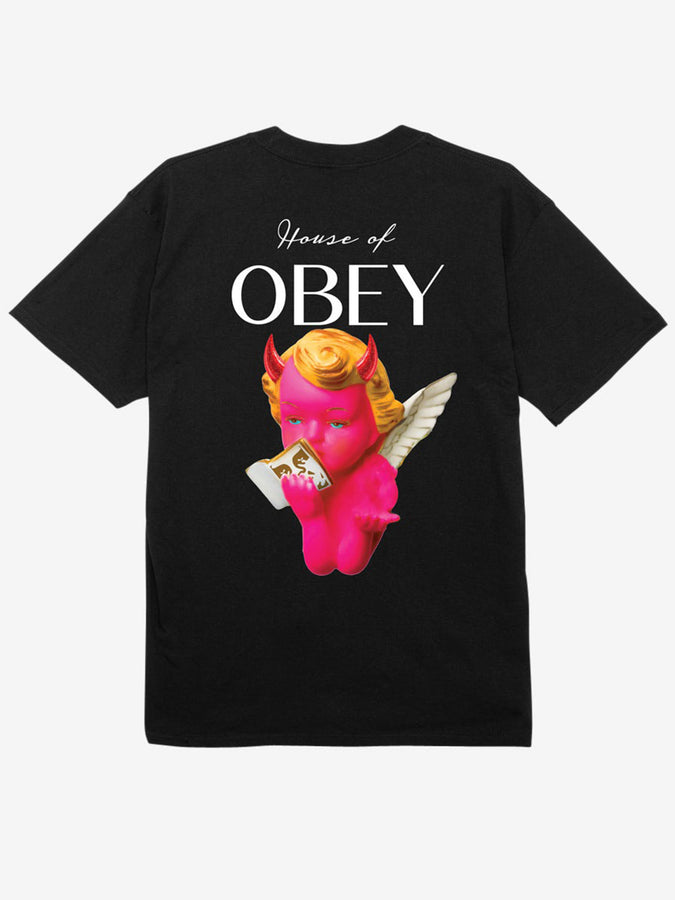 Obey House Of Obey T-Shirt Summer 2024 | BLACK (BLK)