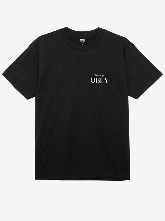 Obey House Of Obey T-Shirt Summer 2024 | BLACK (BLK)