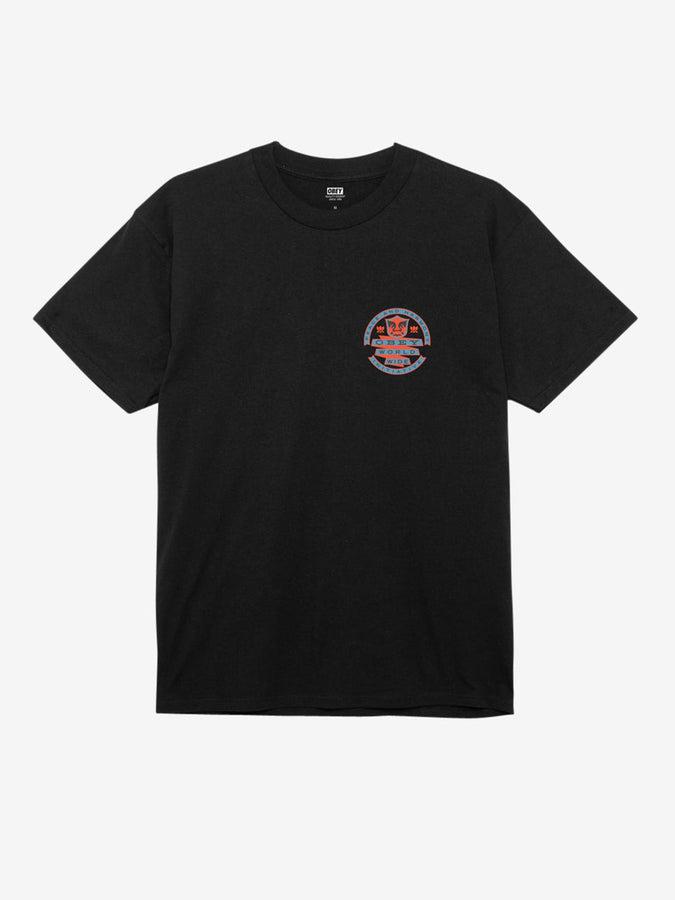 Obey Peace Initiative Short Sleeve T-Shirt Summer 2024 | BLACK (BLK)