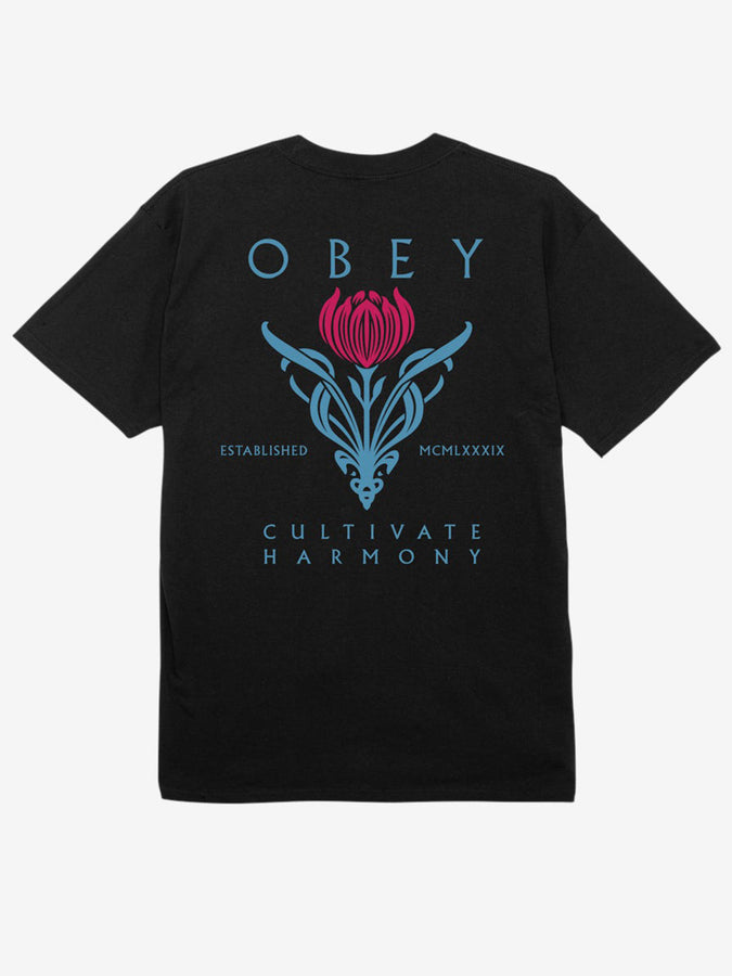 Obey Obey Cultivate Harmony T-Shirt Summer 2024 | BLACK (BLK)