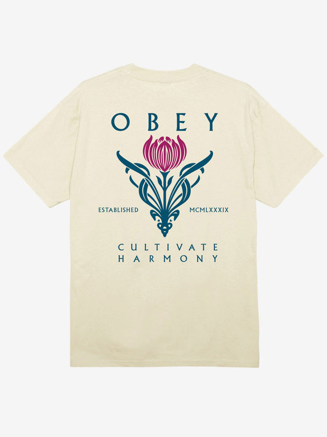 Obey Obey Cultivate Harmony T-Shirt Summer 2024 | CREAM (CRM)
