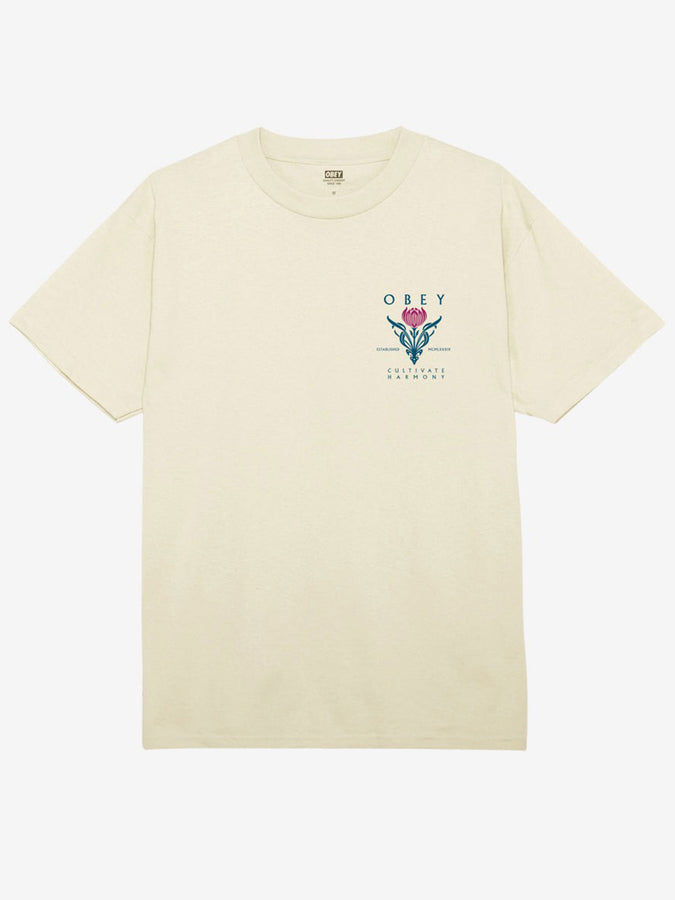 Obey Obey Cultivate Harmony T-Shirt Summer 2024 | CREAM (CRM)
