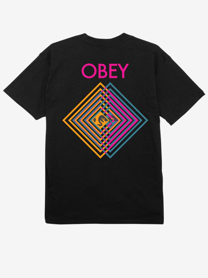 Obey Obey Double Vision T-Shirt Summer 2024 | BLACK (BLK)