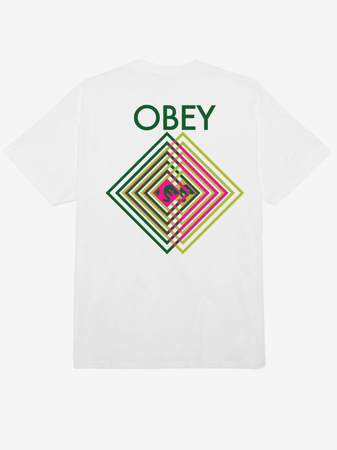 Obey Obey Double Vision T-Shirt Summer 2024 | WHITE (WHT)