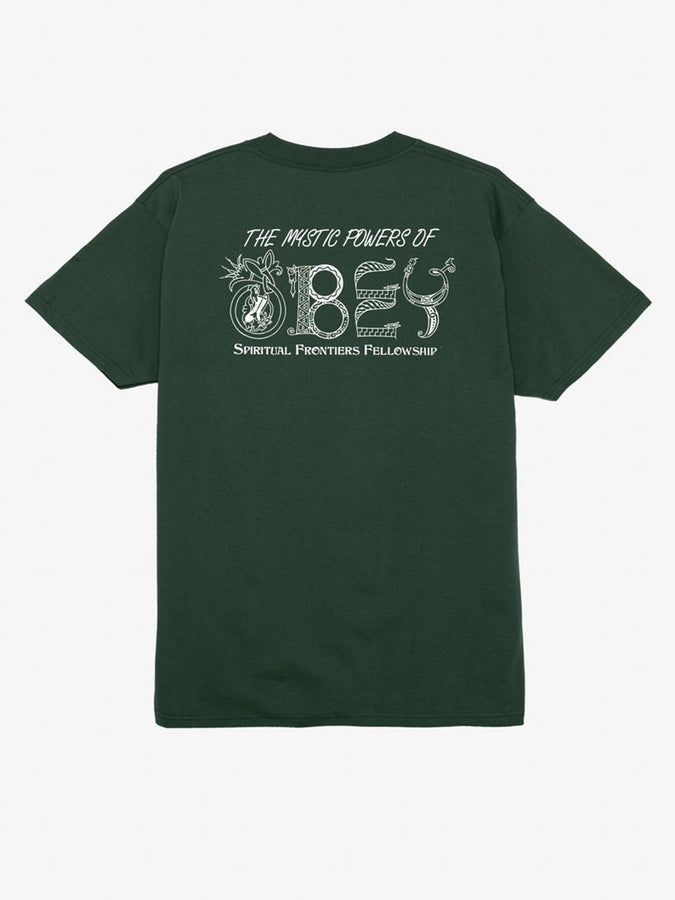 Obey Mystic Powers T-Shirt Holiday 2024 | FOREST GREEN (FOR)