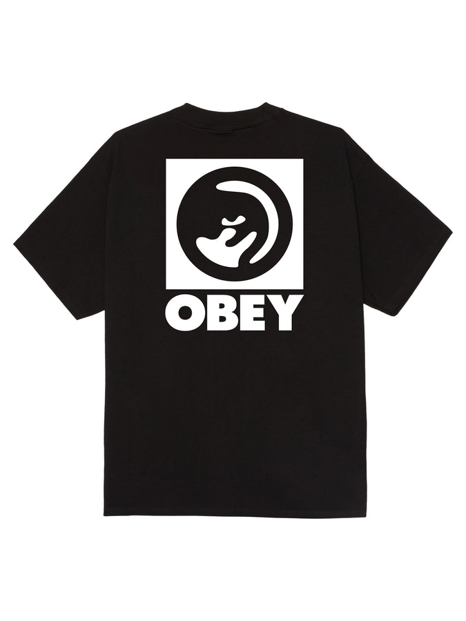 Obey Bold Eye T-Shirt Spring 2025 | BLACK (BLK)