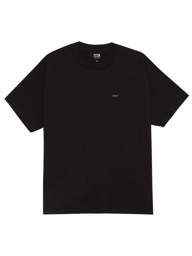 Obey Peace And Justice Statue T-Shirt Fall 2025 | BLACK