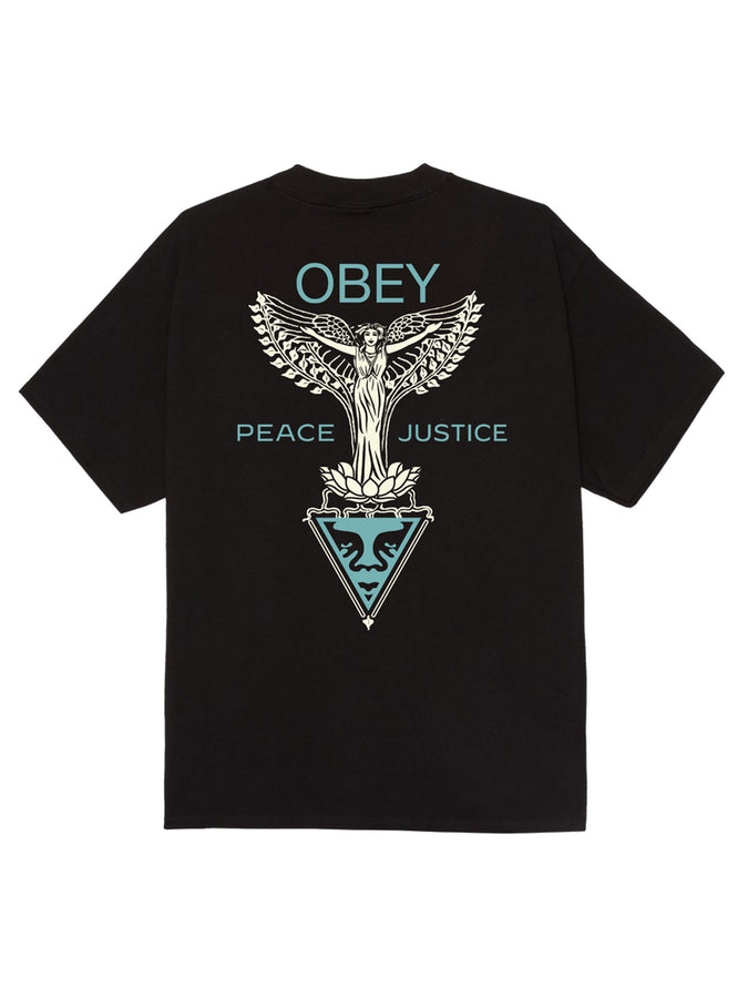 Obey Nouveau Angel T-Shirt Spring 2026 | BLACK (BLK)