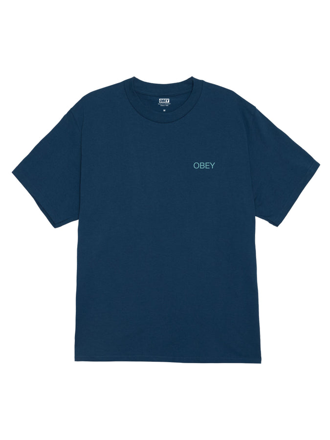 Obey Nouveau Angel T-Shirt Spring 2026 | HARBOR BLUE (HBU)