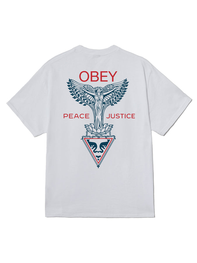 Obey Nouveau Angel T-Shirt Spring 2026 | WHITE (WHT)