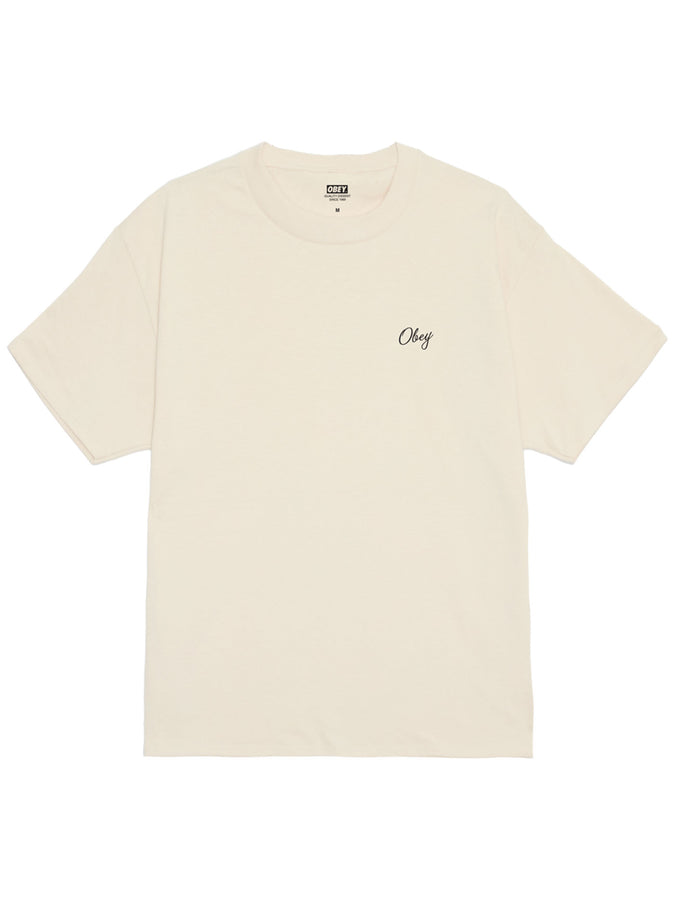 Obey Paper Rose T-Shirt Spring 2026 | CREAM (CRM)