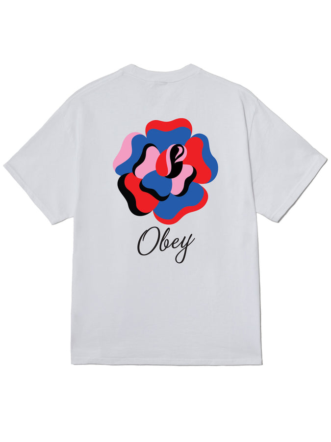 Obey Paper Rose T-Shirt Spring 2026 | WHITE (WHT)