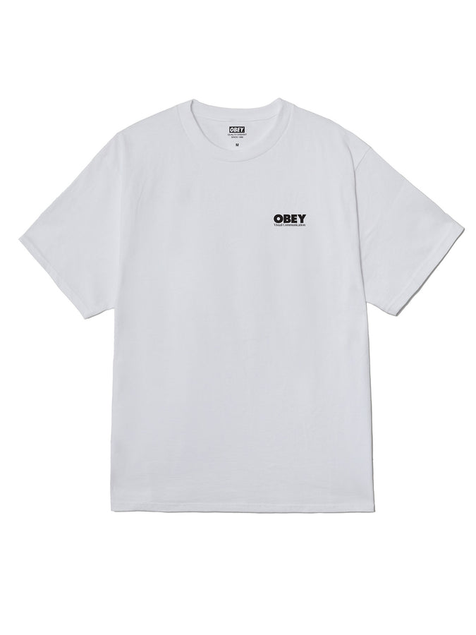 Obey Global Systems T-Shirt Spring 2026 | WHITE (WHT)
