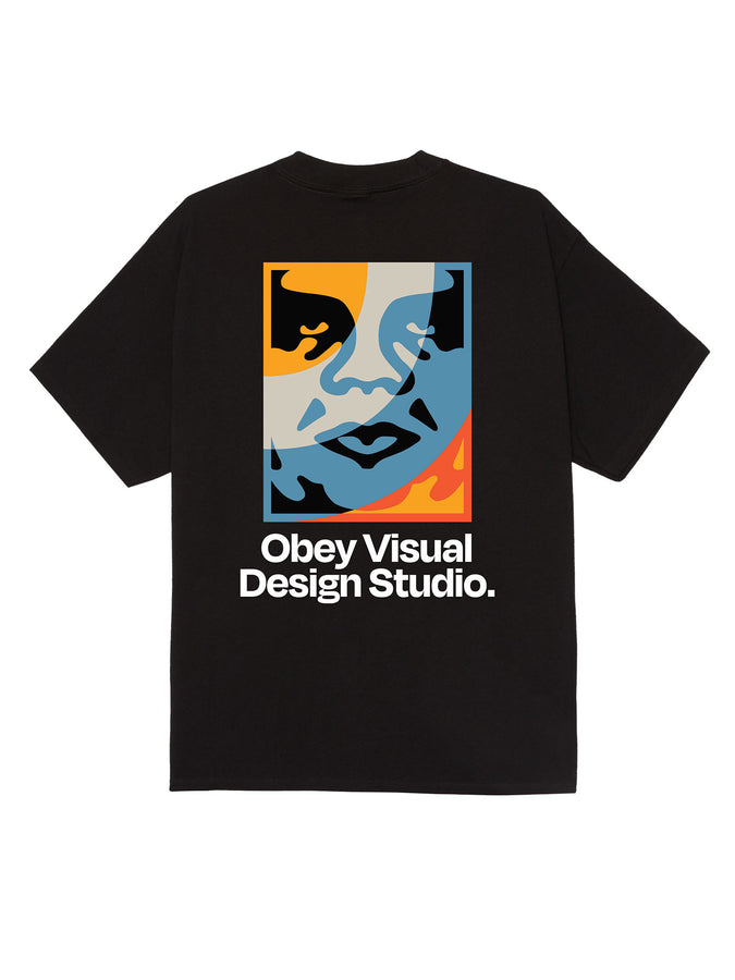 Obey Visual Design Studio T-Shirt Spring 2026 | BLACK (BLK)