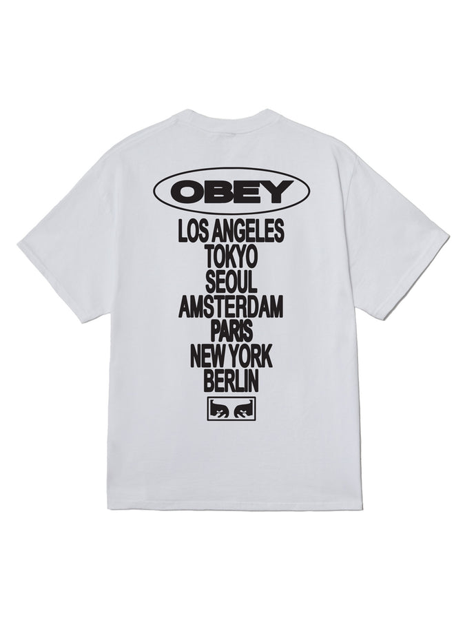 Obey Global Impact T-Shirt Spring 2026 | WHITE (WHT)