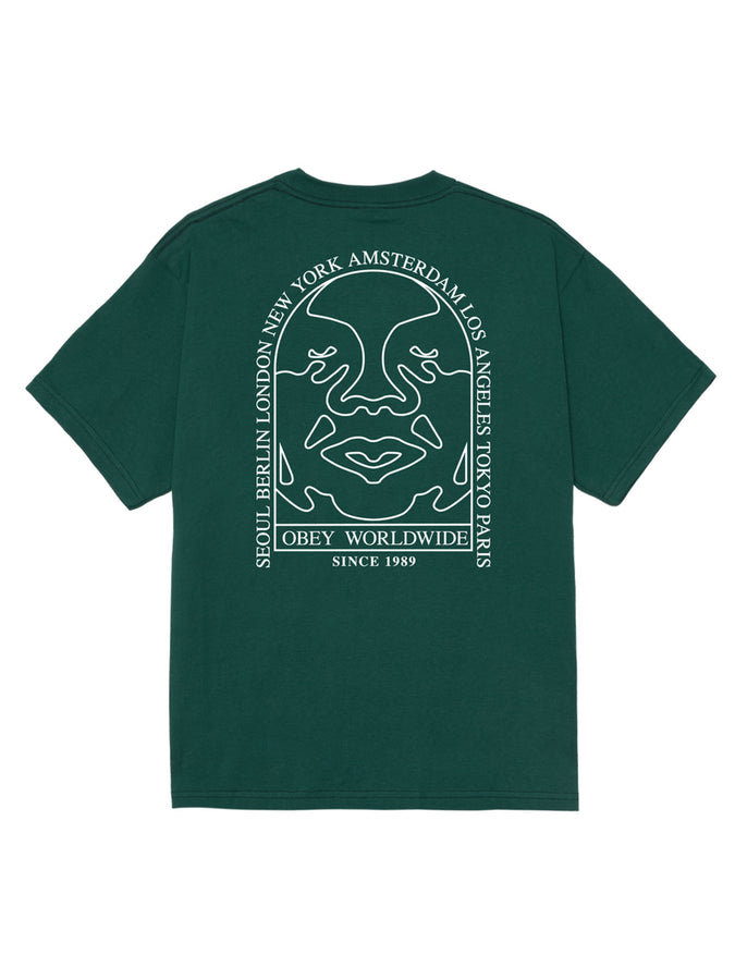 Obey Icon Arch T-Shirt Spring 2026 | RAINFOREST (RFR)