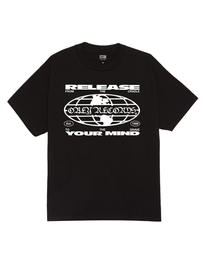 Obey Release Your Mind T-Shirt Spring 2026 | BLACK (BLK)