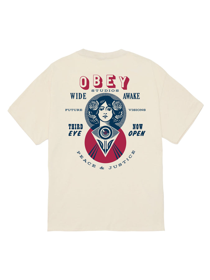 Obey Make Art Third Eye T-Shirt Spring 2026 | CREAM (CRM)