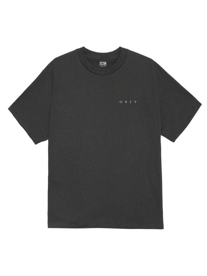 Obey Architecture Of The Universe T-Shirt Spring 2026 | VINTAGE BLACK (VBL)